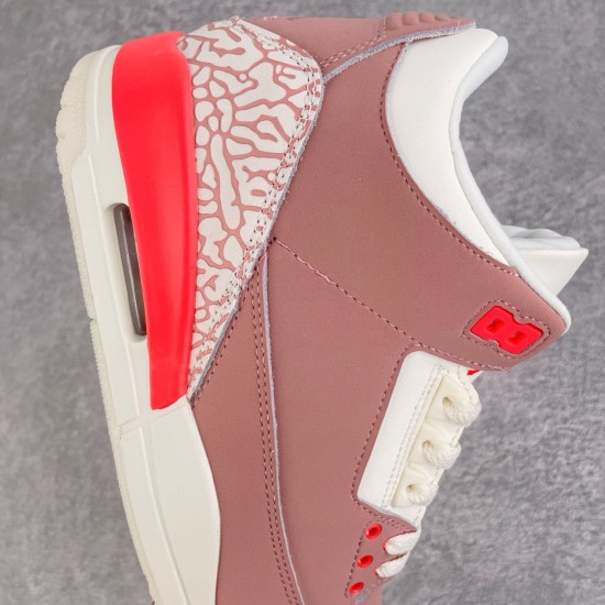 (Free Shipping)Jordan 3 Retro Rust Pink (W) CK9246-600