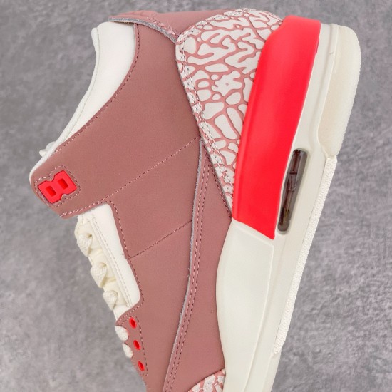 (Free Shipping)Jordan 3 Retro Rust Pink (W) CK9246-600