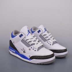 (Free Shipping)Jordan 3 Retro Racer Blue CT8532-145