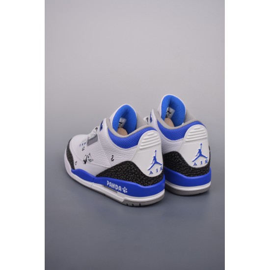 (Free Shipping)Jordan 3 Retro Racer Blue CT8532-145