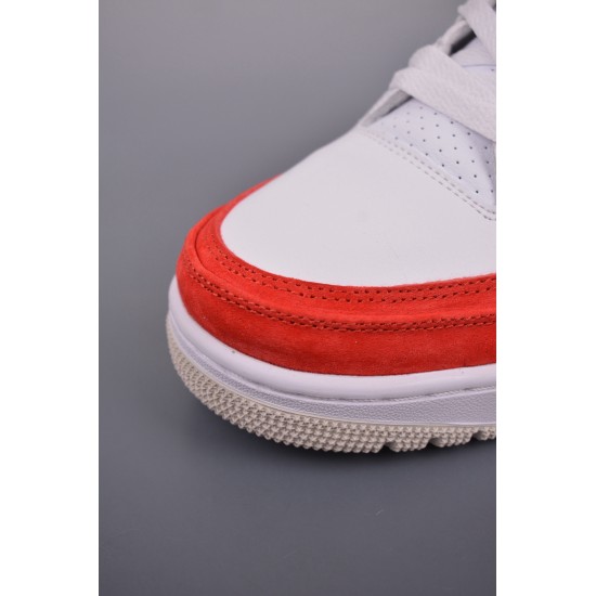 (Free Shipping)Jordan 3 Retro Tinker White University Red CJ0939-100