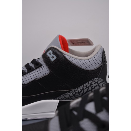 (Free Shipping)Jordan 3 Retro Black Cement (2018) 854262-001