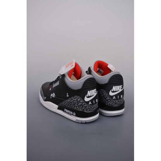 (Free Shipping)Jordan 3 Retro Black Cement (2018) 854262-001