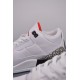 (Free Shipping)Jordan 3 Retro Free Throw Line White Cement 923096-101