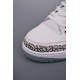 (Free Shipping)Jordan 3 Retro Free Throw Line White Cement 923096-101