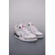 (Free Shipping)Jordan 3 Retro Free Throw Line White Cement 923096-101