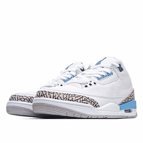 (Free Shipping)Jordan 3 Retro UNC (2020) CT8532-104