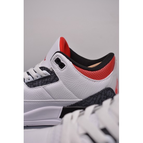 (Free Shipping)Jordan 3 Retro SE Fire Red Denim (2020) CZ6431-100