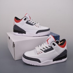 (Free Shipping)Jordan 3 Retro SE Fire Red Denim (2020) CZ6431-100