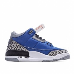 (Free Shipping)Jordan 3 Retro Varsity Royal Cement CT8532-400