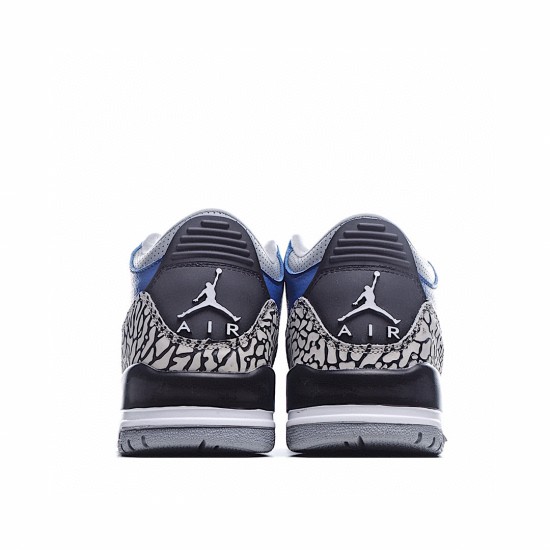 (Free Shipping)Jordan 3 Retro Varsity Royal Cement CT8532-400