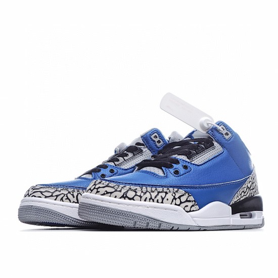 (Free Shipping)Jordan 3 Retro Varsity Royal Cement CT8532-400