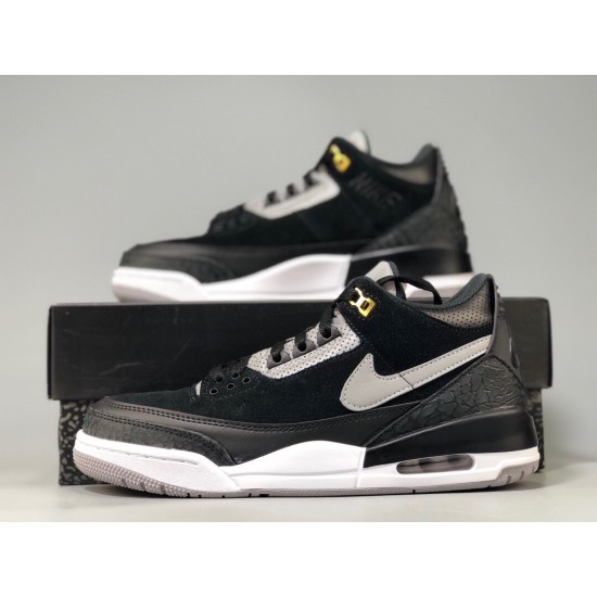 (Free Shipping)AIR JORDAN 3 RETRO TINKER Black Cement CK4348-007