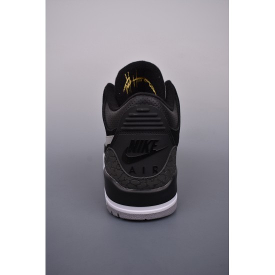 (Free Shipping)AIR JORDAN 3 RETRO TINKER Black Cement CK4348-007