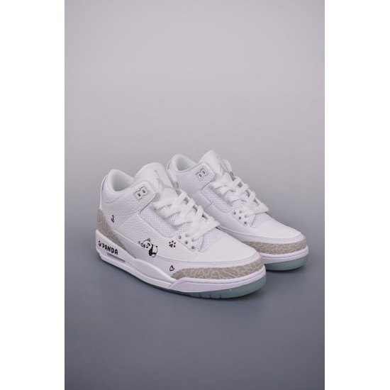 (Free Shipping)Jordan 3 Retro Pure White (2018) 136064-111