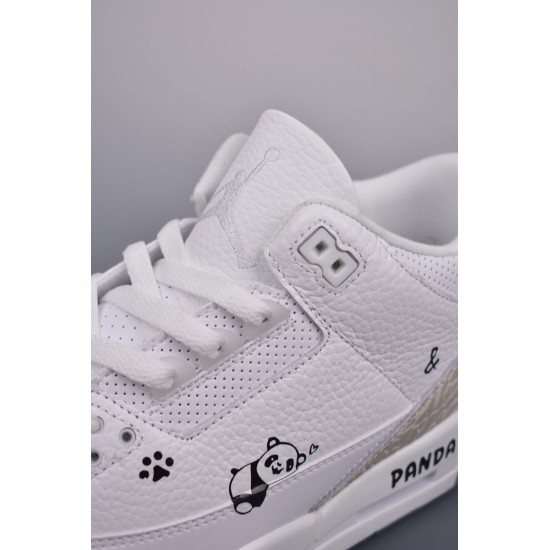 (Free Shipping)Jordan 3 Retro Pure White (2018) 136064-111