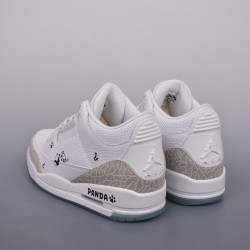 (Free Shipping)Jordan 3 Retro Pure White (2018) 136064-111