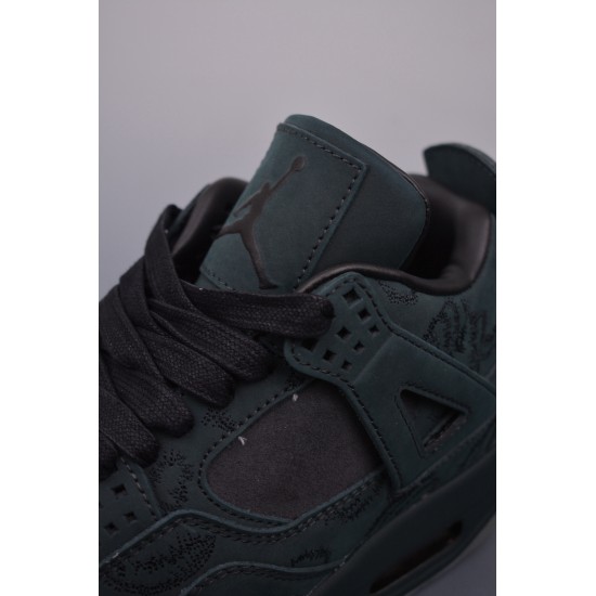 (Free Shipping)Jordan 4 Retro Kaws Black 930155-001