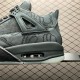 (Free Shipping)Jordan 4 Retro Kaws Black 930155-001