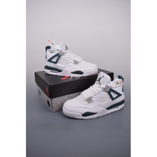 (Free Shipping)Jordan 4 Retro Oxidized Green FQ8138-103