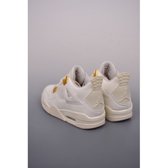 (Free Shipping)Jordan 4 Retro Metallic Gold AQ9129-170