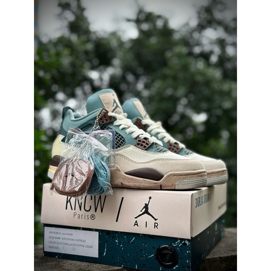 (Free Shipping)Air Jordan 4 Retro AJ4-KNCW