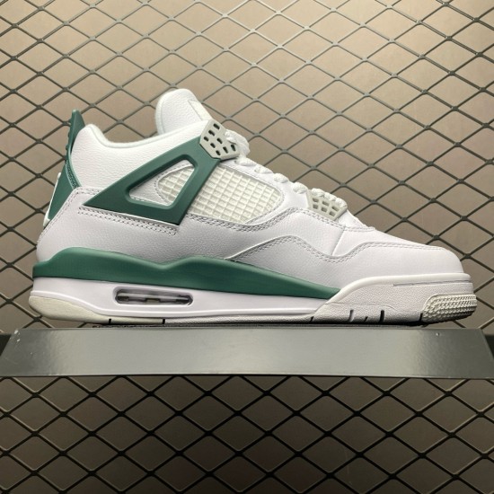 (Free Shipping)Air Jordan 4 Retro Oxidized Green FQ8138-103