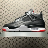 (Free Shipping)(5% off discount:WUKE5)Jordan 4 Retro Bred Reimagined FV5029-006