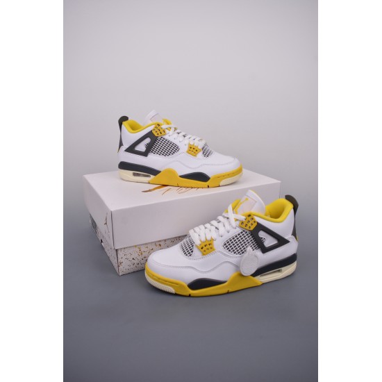 (Free Shipping)Air Jordan 4 WMNS “VividSulfur” AQ9129-101