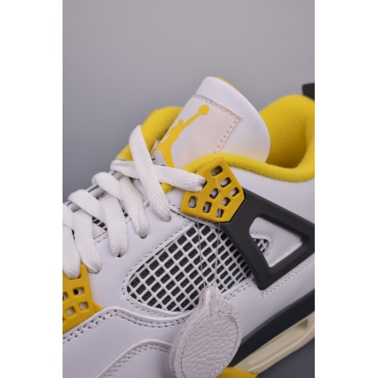 (Free Shipping)Air Jordan 4 WMNS “VividSulfur” AQ9129-101