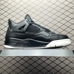 (Free Shipping)Jordan 4 Retro Pony Hair Black 819139-010