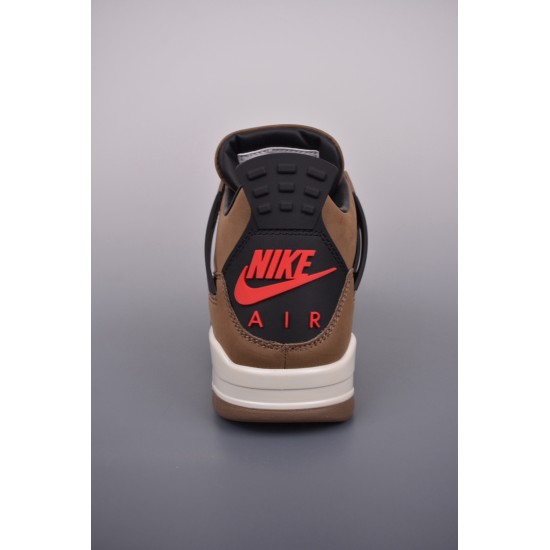 (Free Shipping)Nike Air Jordan 4 Retro Travis Scott 'Mocha' aj4-882335CF