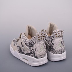 (Free Shipping)Jordan 4 Retro Snakeskin 819139-030