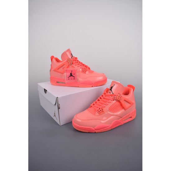 (Free Shipping)Jordan 4 Retro Hot Punch (Women's) AQ9128-600