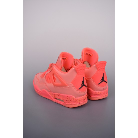 (Free Shipping)Jordan 4 Retro Hot Punch (Women's) AQ9128-600