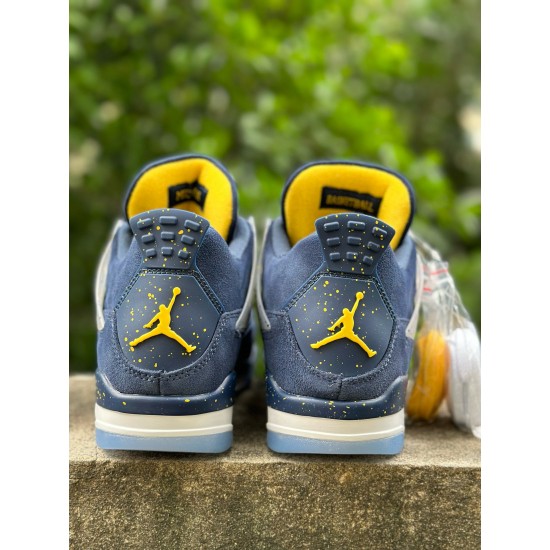 (Free Shipping)Jordan 4 Retro Michigan (PE) AJ4-1036660