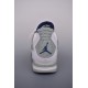 (Free Shipping)Jordan 4 Retro White Midnight Navy DH6927-140