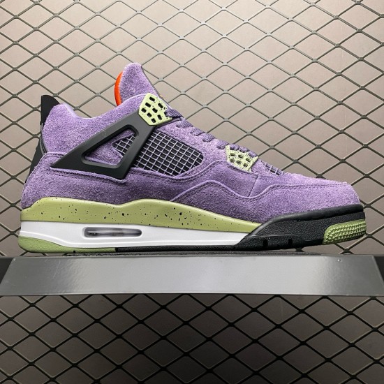 (Free Shipping)Air jordan 4 retro canyon purple AQ9129-500