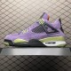 (Free Shipping)Air jordan 4 retro canyon purple AQ9129-500