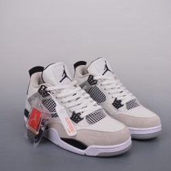 (Free Shipping)Jordan 4 Retro Military White DH6927-111