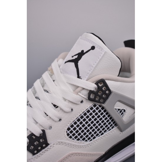 (Free Shipping)Jordan 4 Retro Military White DH6927-111