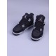 (Free Shipping)Air Jordan 4 Black Canvas DH7138-006