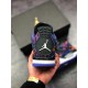 (Free Shipping)Jordan 4 Retro Black Rush Violet (GS) BQ9043-005