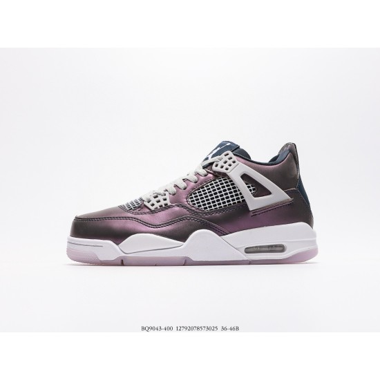 (Free Shipping)Jordan 4 Retro Monsoon Blue (GS) BQ9043-400