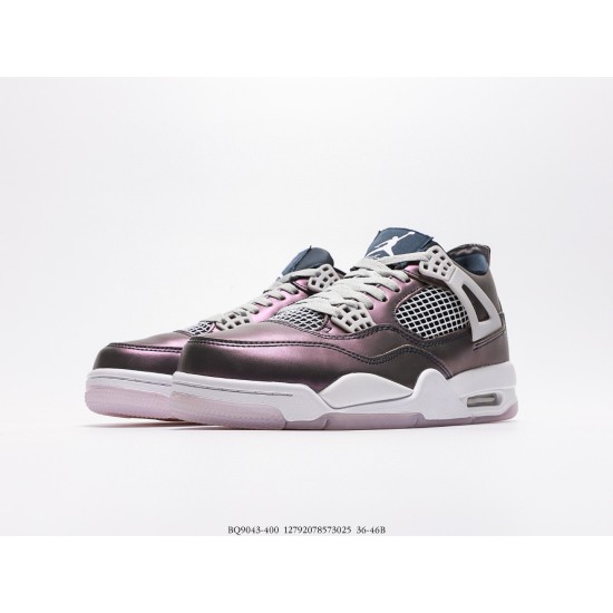 (Free Shipping)Jordan 4 Retro Monsoon Blue (GS) BQ9043-400