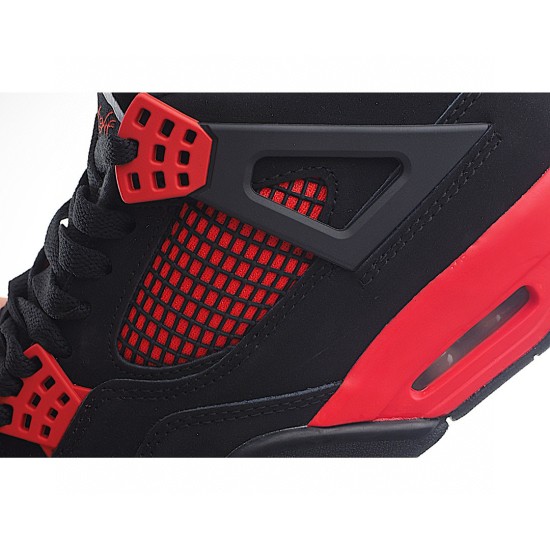 (Free Shipping)Air Jordan 4 Retro Red Thunder CT8527-016