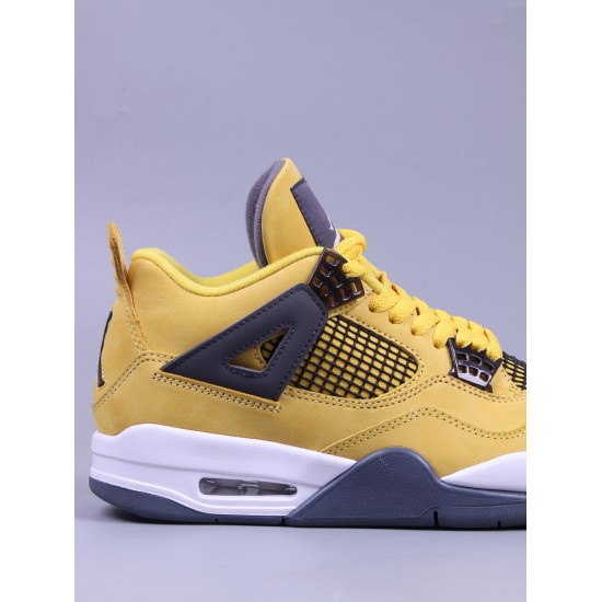 (Free Shipping)Jordan 4 Retro Lightning (2021) CT8527-700