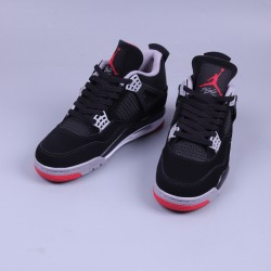 (Free Shipping)AirJordan 4 Bred 308497-060