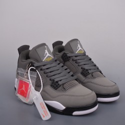 (Free Shipping)AirJordan 4 Cool Grey 308497-007