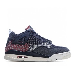 (Free Shipping)Air Jordan 4 Retro Deep Ocean CW0898-400